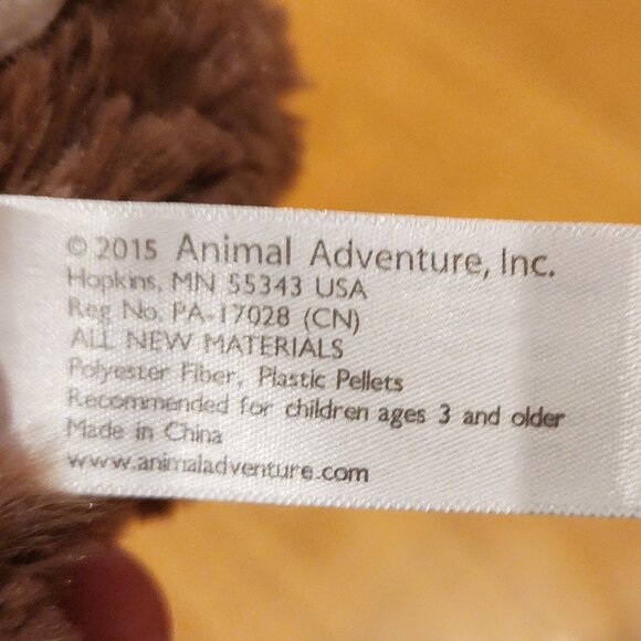 Animal Adventure Brown Fuzzy Bunny Stuffed Animal Toy - Picture 13 of 13